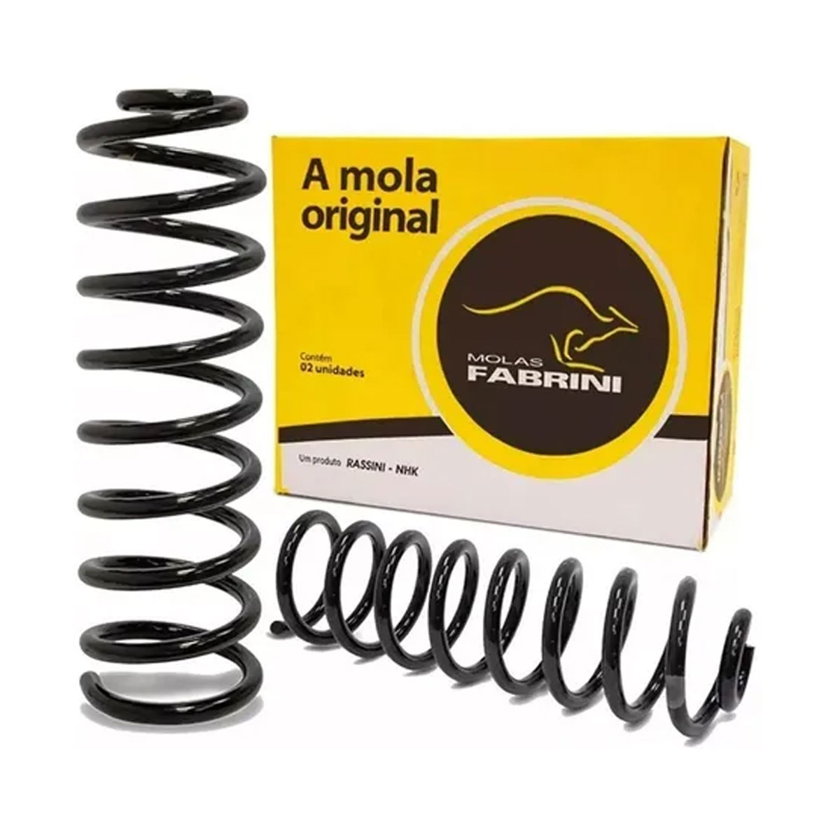 2 Mola Traseira Reforcada Gnv Palio Fire 2005 2006 2007 2008