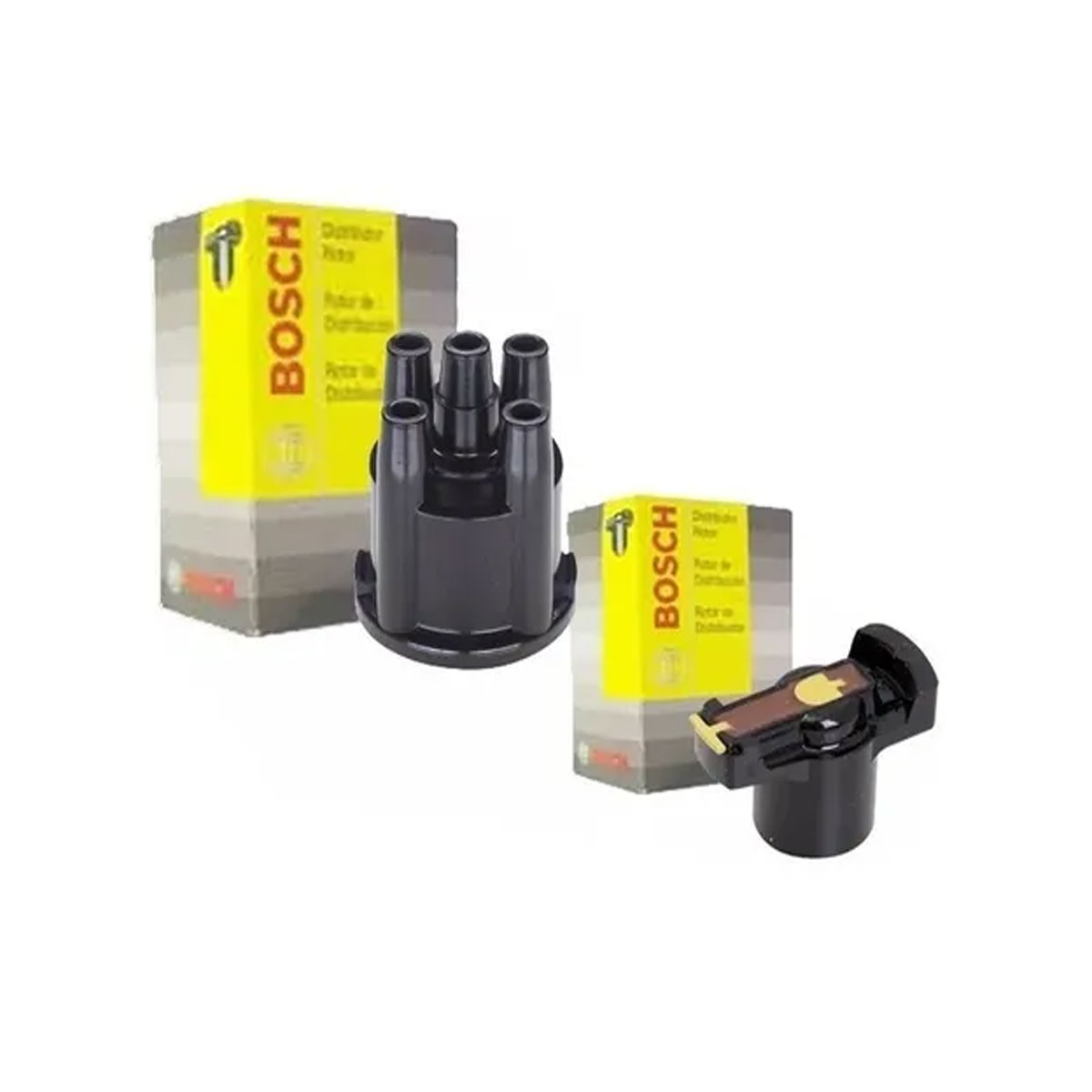 Kit Tampa + Rotor Distribuidor Original Chevette C/ Ignicao