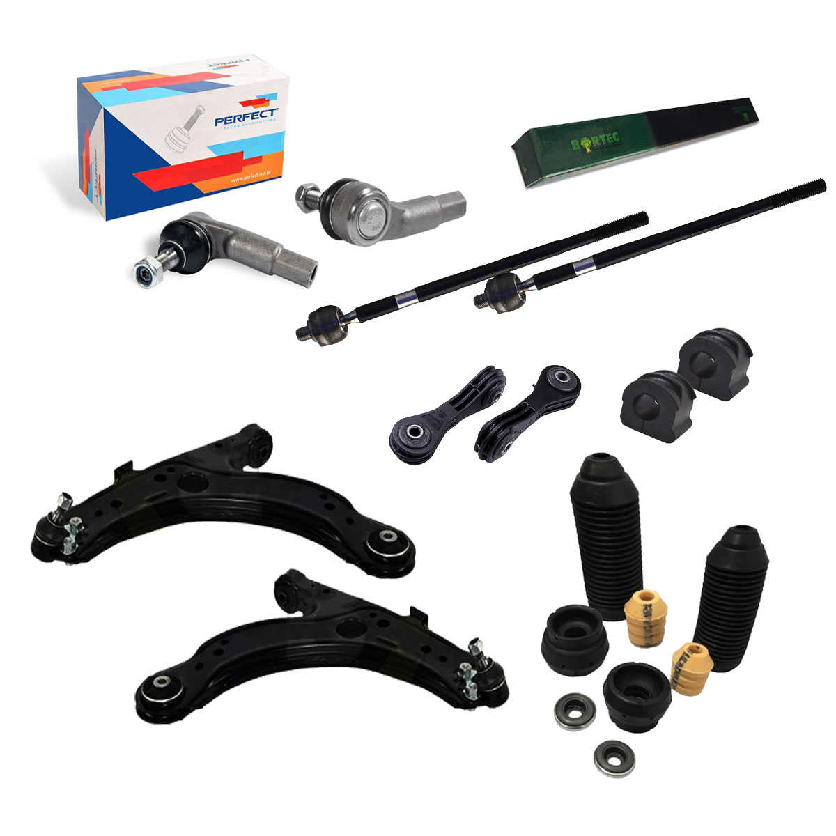 Kit Suspensão Dianteira Golf 2002 2003 2004 2005 2006 2007