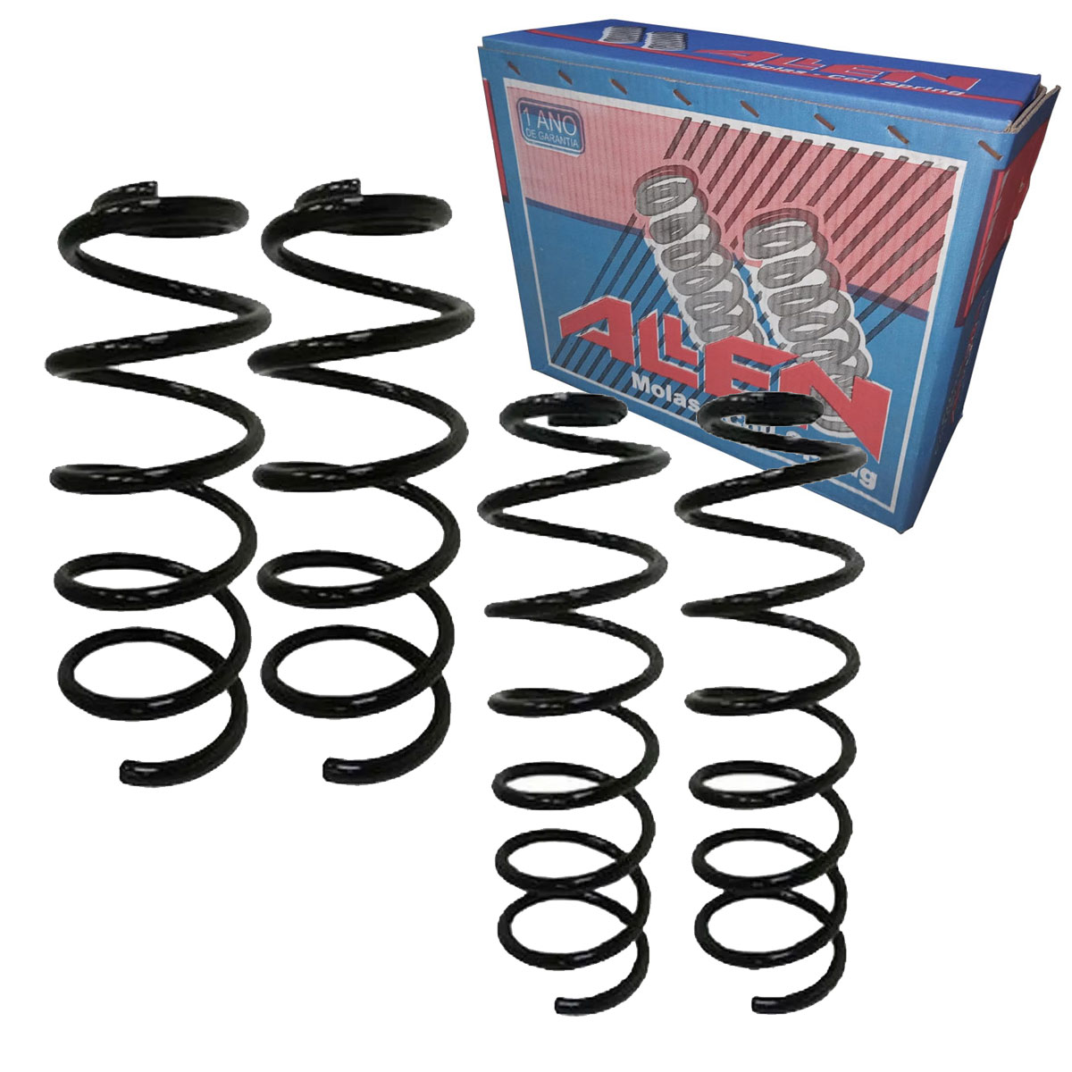 4 Mola Dianteira Traseira Jetta Variant 2009 2010 2011 2012