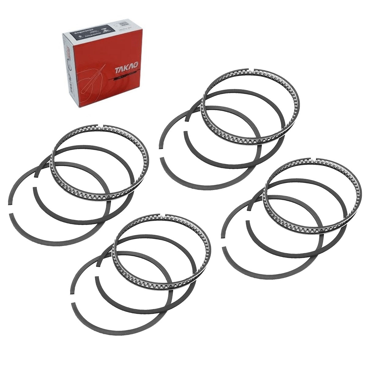 Jogo Anel Motor 100 Corolla 1.8 16v 2003 2004 2005 2006 2007