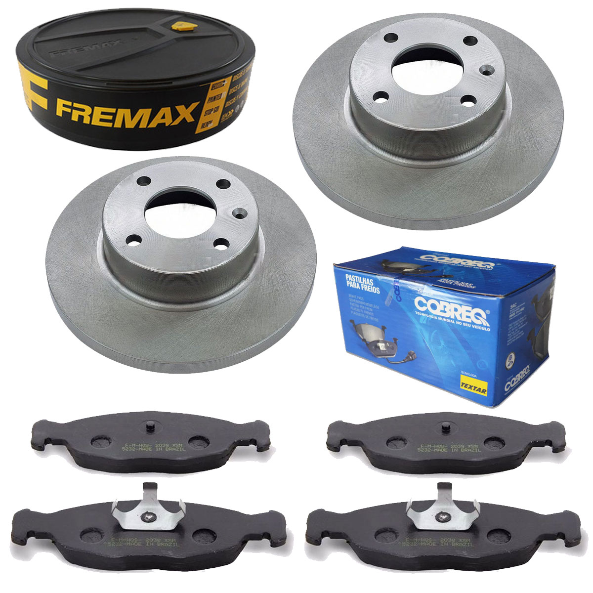 2 Disco Freio + Pastilha Corsa 1994 1995 1996 1997 1998 1999