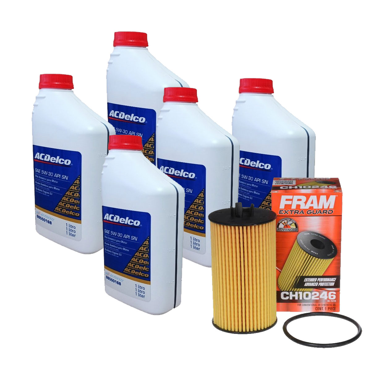 Kit Troca Óleo 5w30 + Filtro Cruze 1.8 2012 2013 2014 2015
