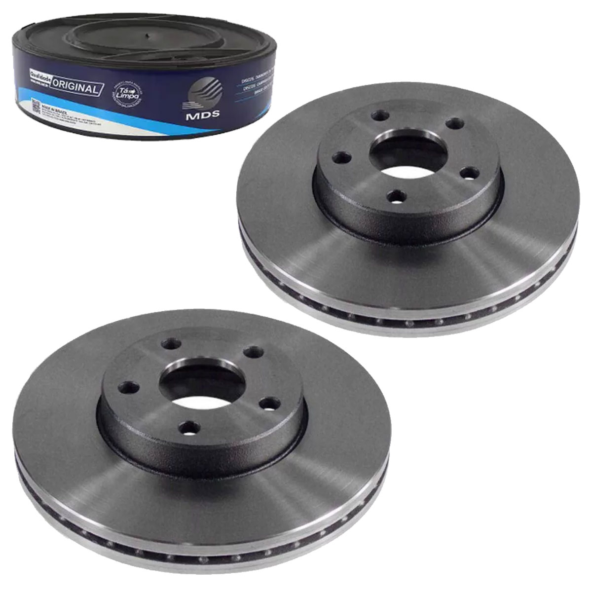 2 Discos Freio Volvo S40 2005 2006 2007 2008 2009 2010