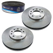 2 Discos Freio Vectra 2.4 16v 2006 2007 2008 2009 2010