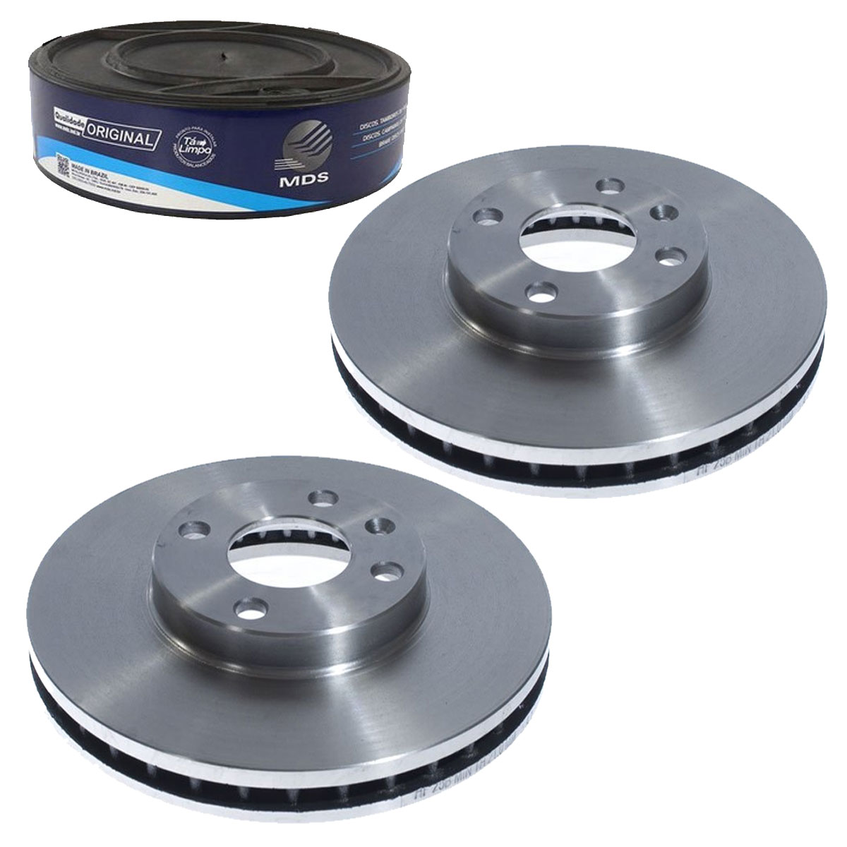 2 Discos Freio Vectra 2.2 8V 1999 2000 2001 2002 2003 2004