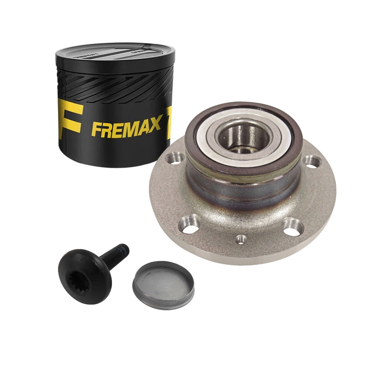 Cubo Rolamento Roda Traseira Jetta 2.5 2007 2008 2009 2010