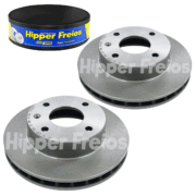 2 Discos Freio Dianteiro Volkswagen Apollo 1990 1991 1992