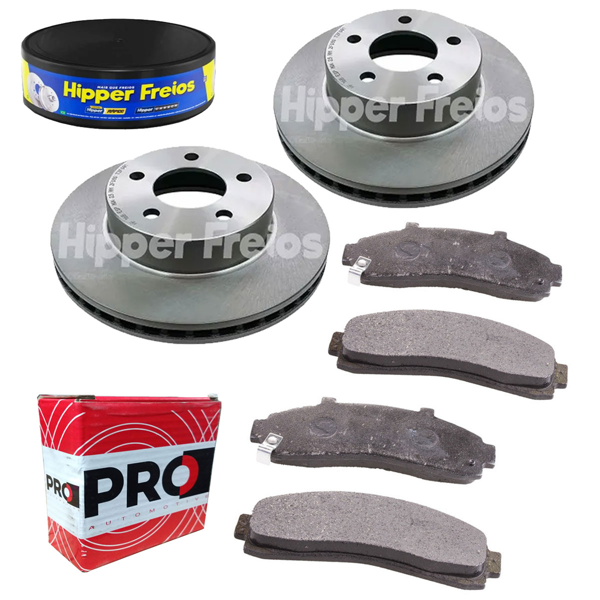 2 Disco Freio + Pastilha Ranger 4x4 1995 1996 1997 1998 1999