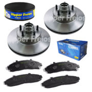 2 Discos Freio + 4 Pastilha Ranger 4x2 2004 2005 2006 S/ Abs