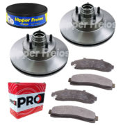 2 Discos Freio + 4 Pastilha Ranger 4x2 2004 2005 2006 S/ Abs