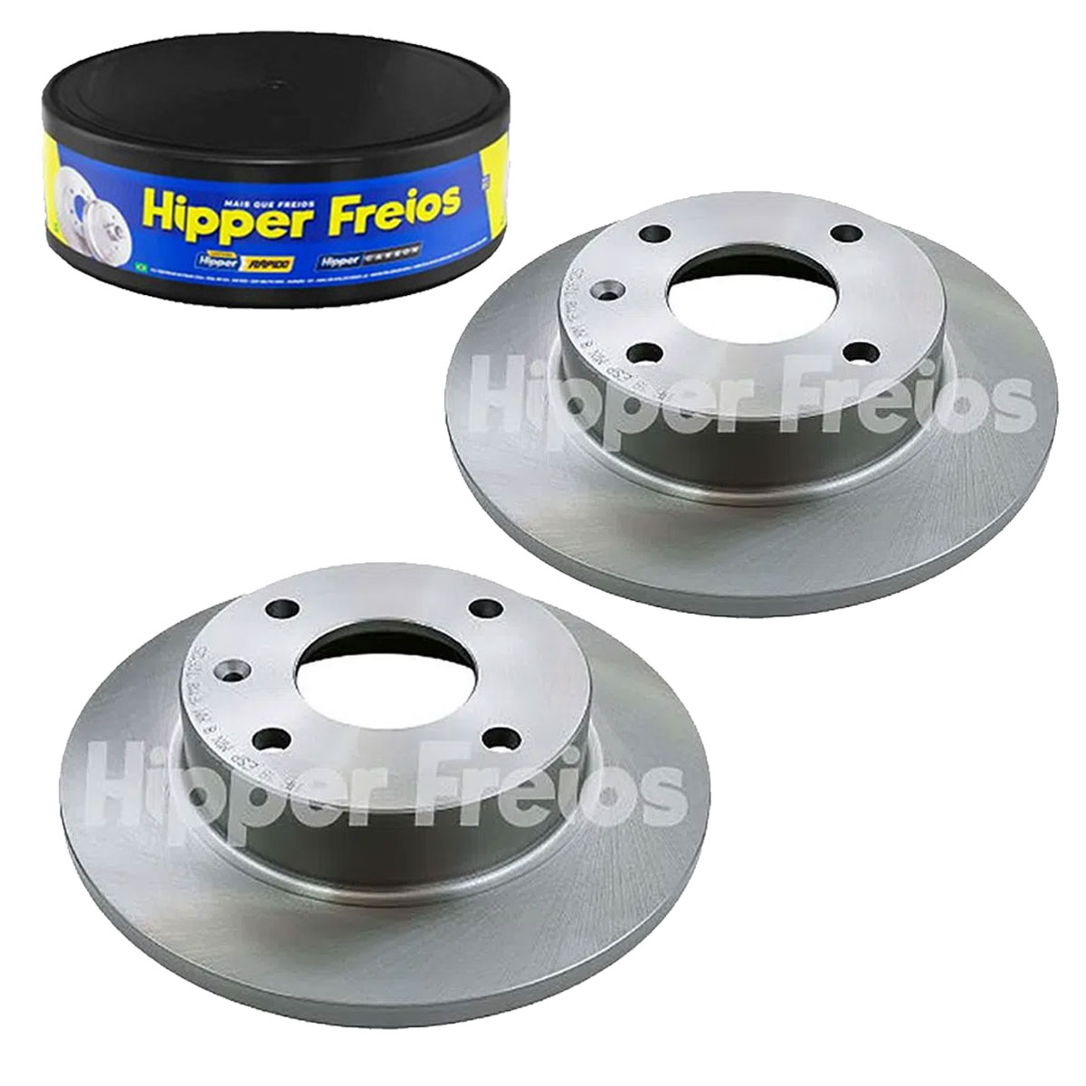 2 Discos Freio Fiesta 1.3 Importado Espanhol 1994 1995