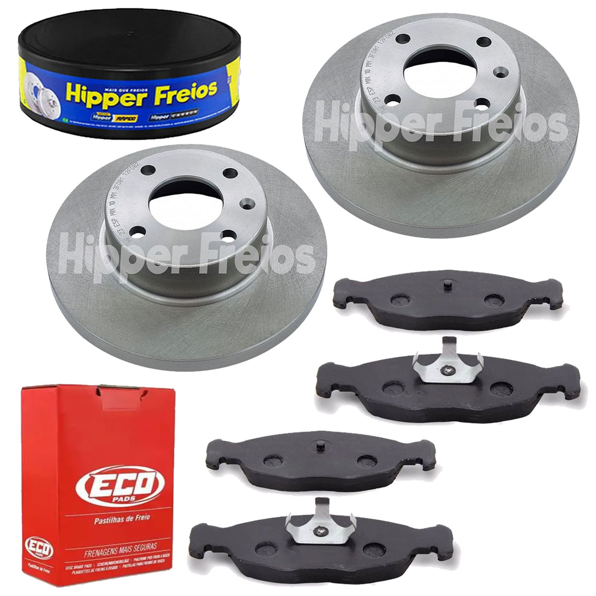 2 Disco Freio + Pastilha Corsa 1994 1995 1996 1997 1998 1999