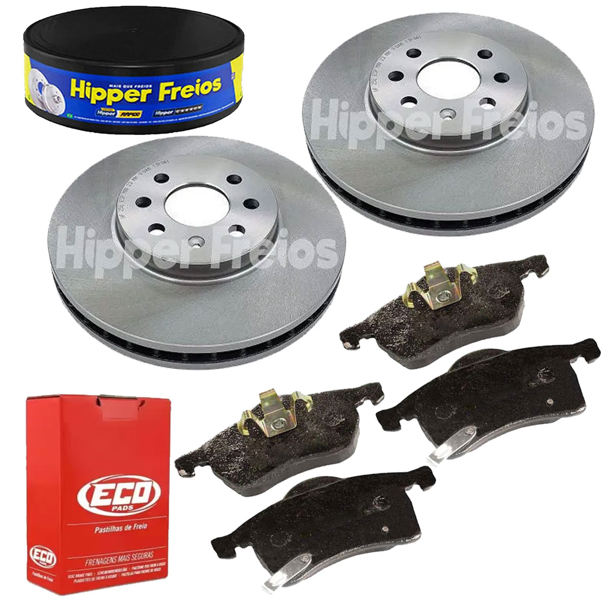 2 Discos Freio + 4 Pastilha Astra Vectra 2.0 8V 2010 2011