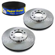2 Discos Freio Vectra 2.4 16v 2006 2007 2008 2009 2010