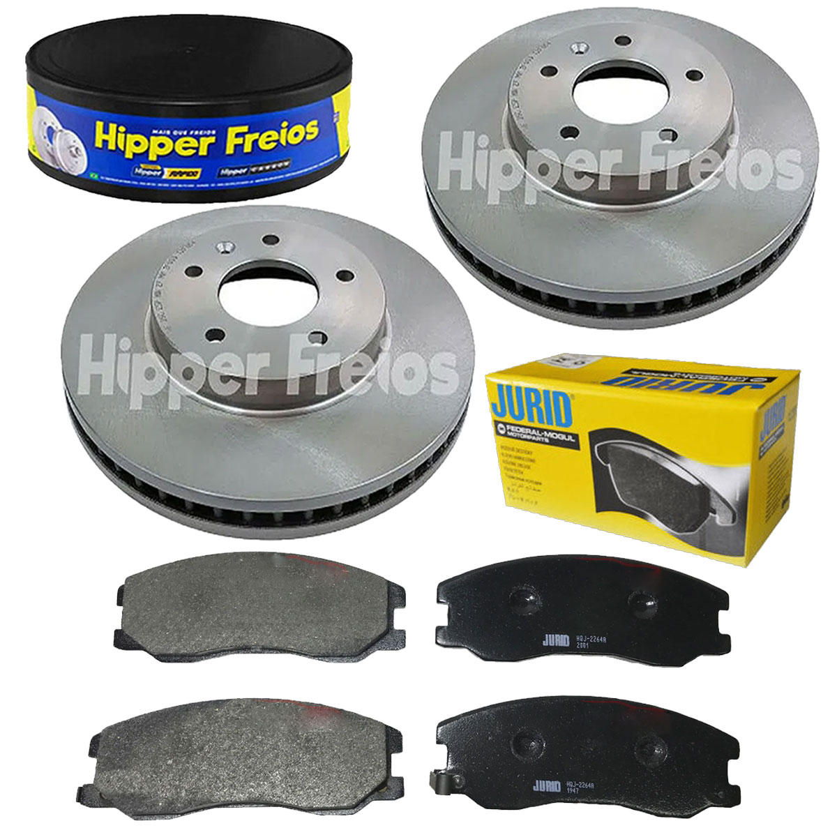 2 Discos Freio + 4 Pastilha Captiva 2008 2009 2010 2011 2012