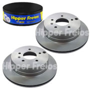2 Discos Freio Traseiro Captiva 2008 2009 2010 2011 2012