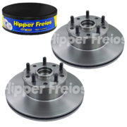 2 Discos Freio Caravan Opala 1981 1982 1983 1984 1985 1986