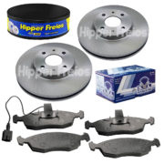 2 Discos Freio + 4 Pastilha Stilo 1.8 8v 2007 2008 2009 2010