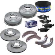 Kit Disco Pastilha Lona Tambor Punto 1.4 2008 2009 2010 2012