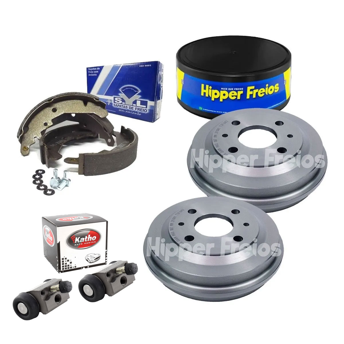 2 Tambor + Lona + 2 Cilindro Palio 2006 2007 2008 2009 2010