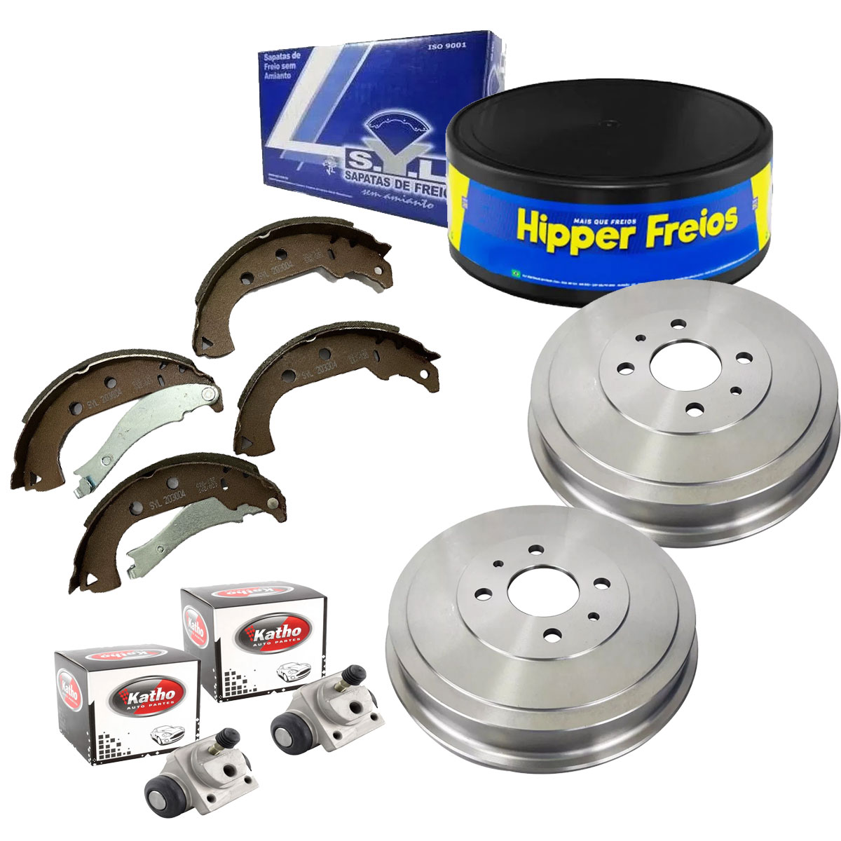 2 Tambor + Lona + 2 Cilindro Strada 1997 1998 1999 2000 2001