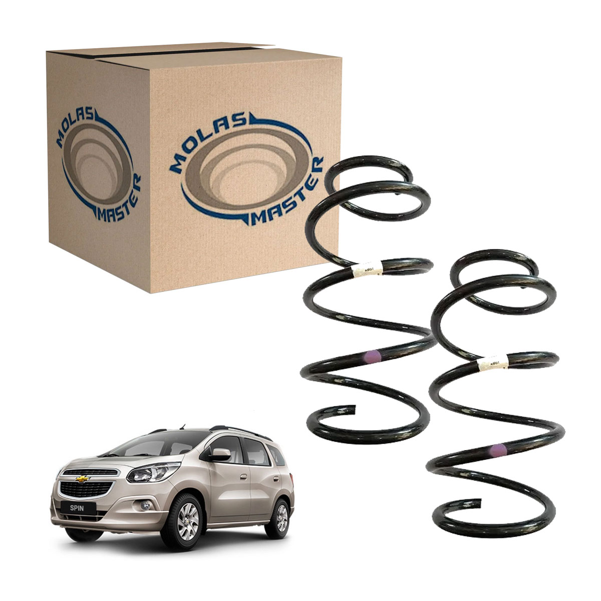 2 Mola Dianteira Spin 1.8 Lt Ltz Advantage 2013 2014 Manual