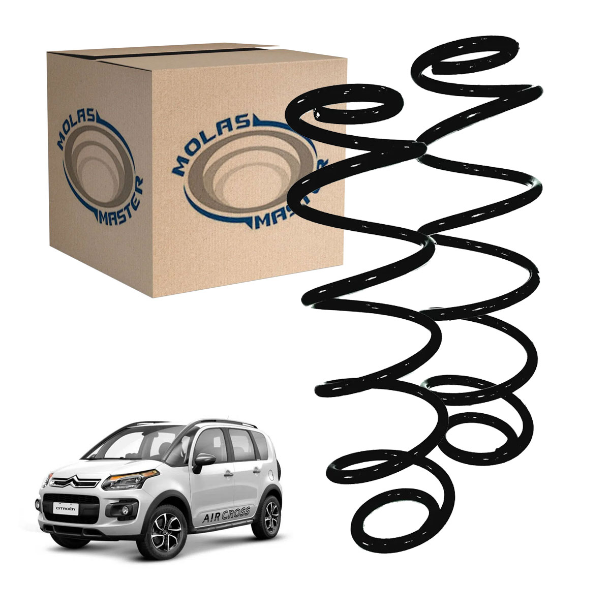 2 Mola Dianteira Aircross 2011 2012 2013 2014 2015 2016 2017