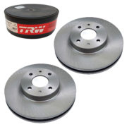 2 Discos Freio Stilo 1.8 8v 2002 2003 2004 2005 2006 2007