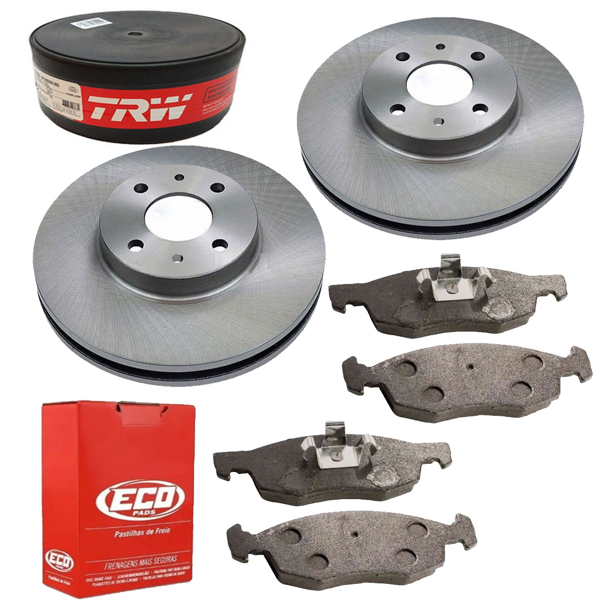 2 Disco Freio + Pastilha Cronos 1.3 2018 2019 2020 2021 2022