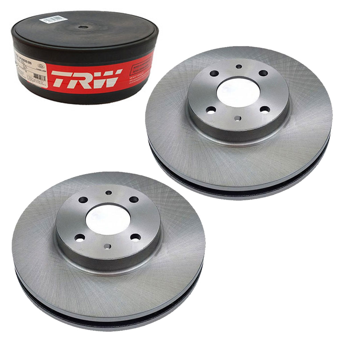 2 Discos Freio Stilo 1.8 8v 2006 2007 2008 2009 2010 2011