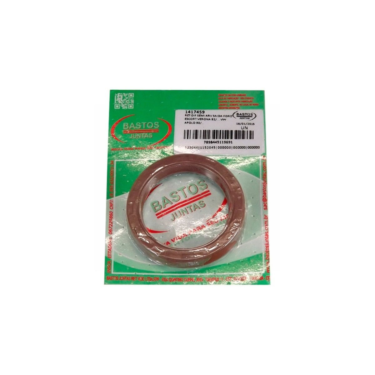 Retentor Saída Diferencial Transmissão Apollo 1.8 1990 1991 1992