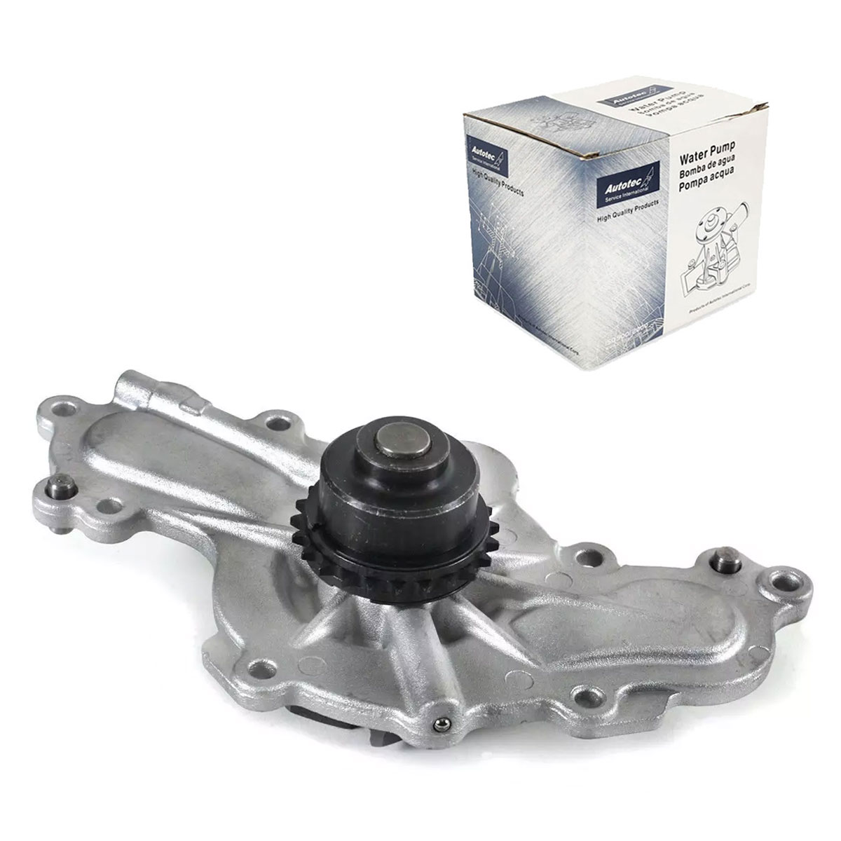 Bomba D' Água Ford Edge 3.5 V6 2008 2009 2010 Polia Simples