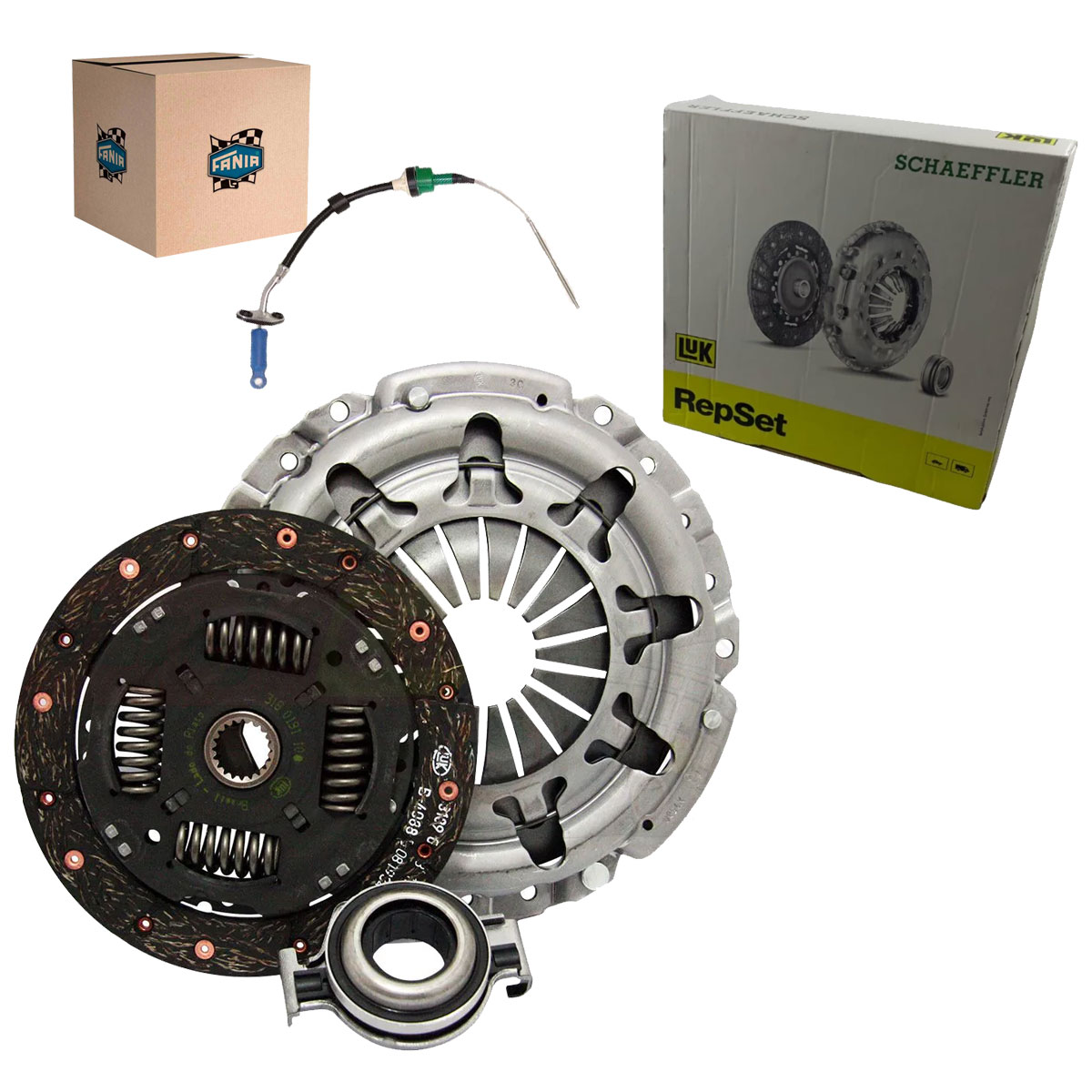 Kit Embreagem Luk + Cabo Palio 1.5 1996 1997 1998 1999 2000