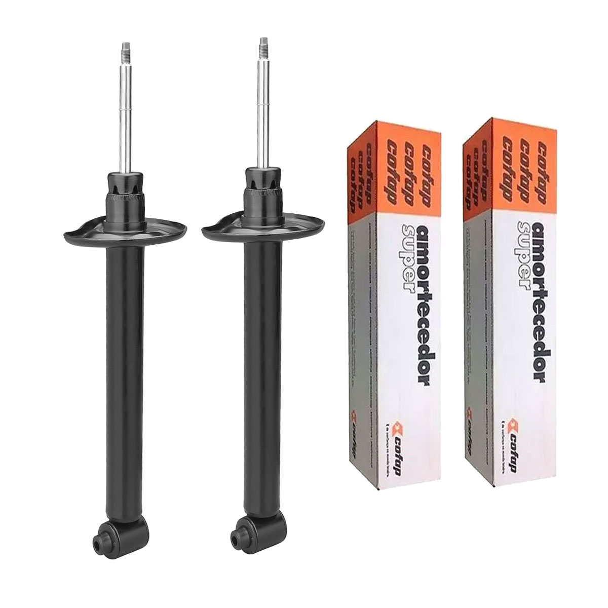 Par Amortecedores Traseiros Gol 1990 1991 1992 1993 1994