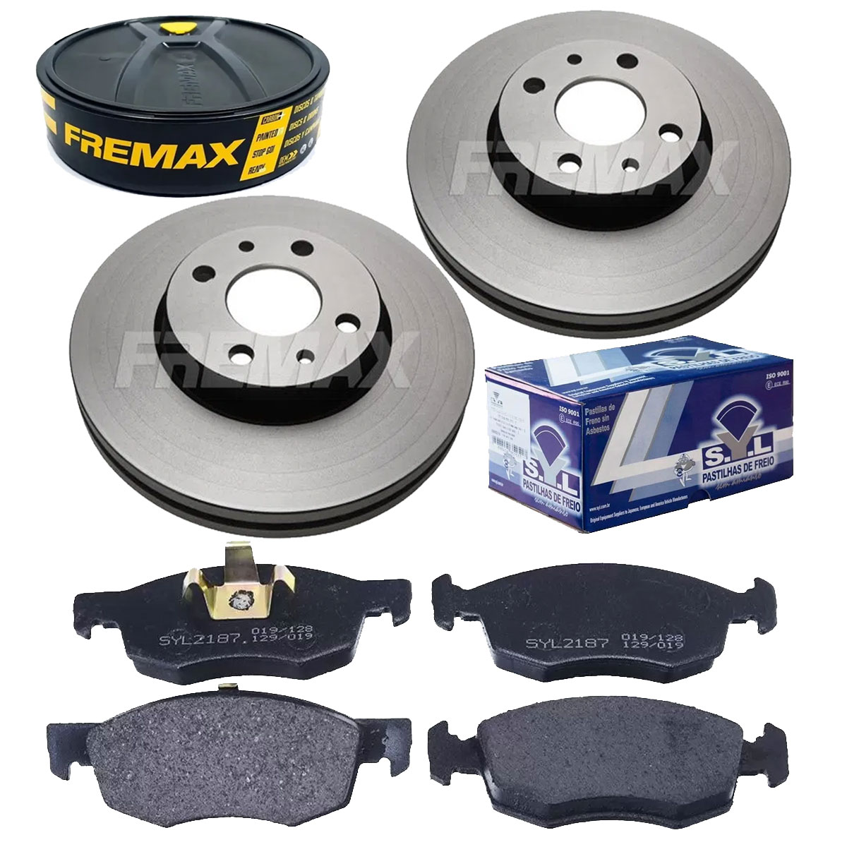 2 Disco Freio + Pastilha Cronos 1.3 2018 2019 2020 2021 2022