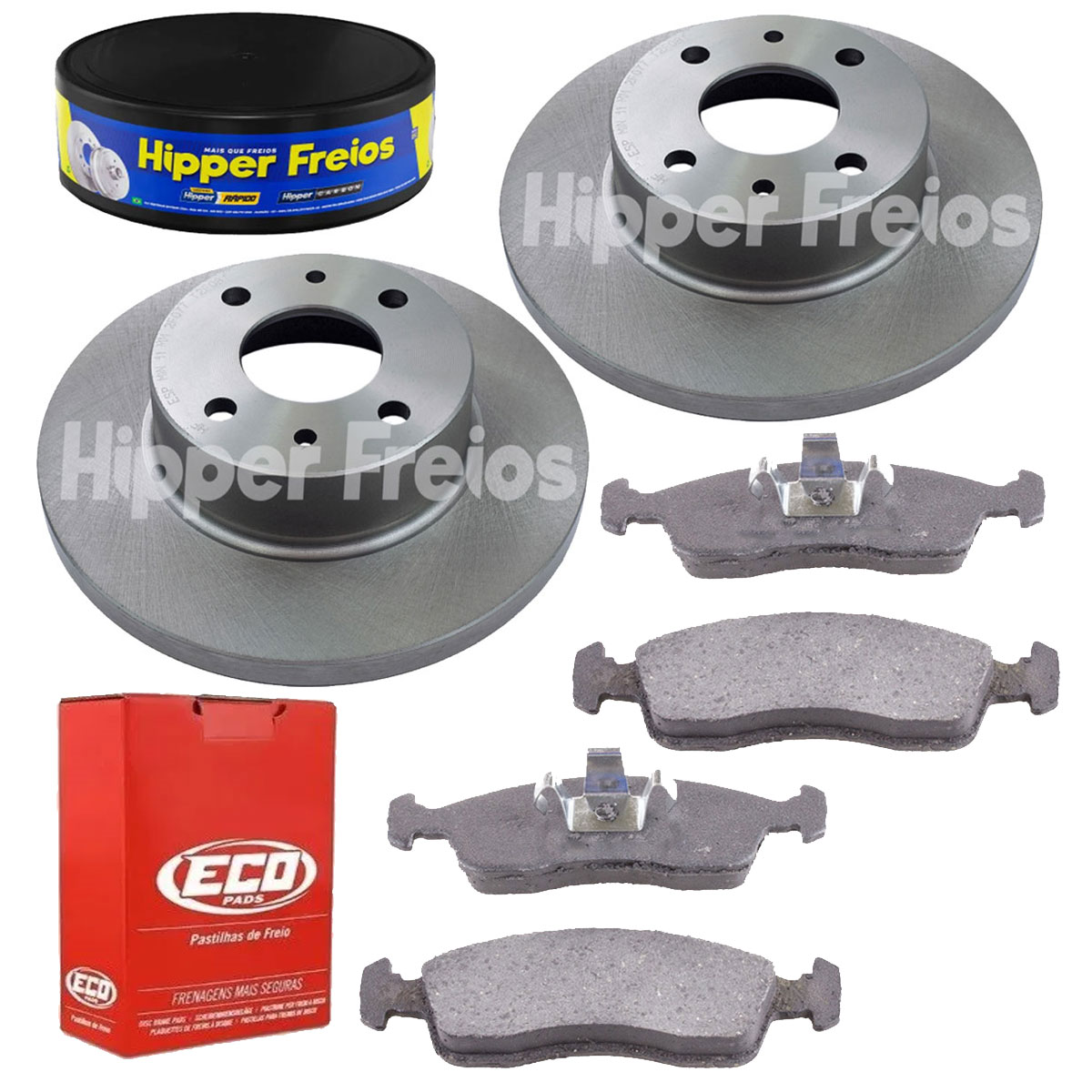 2 Discos Freio + Pastilha Uno 1.3 2017 2018 2019 2020 2021
