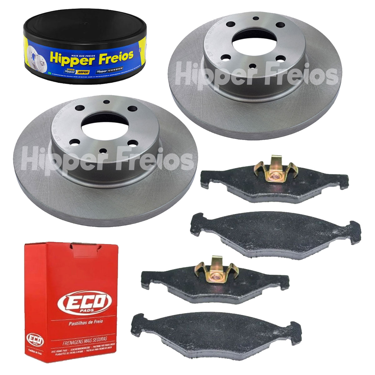 2 Discos Freio + Pastilha Mobi 1.0 2016 2017 2018 2019 2020