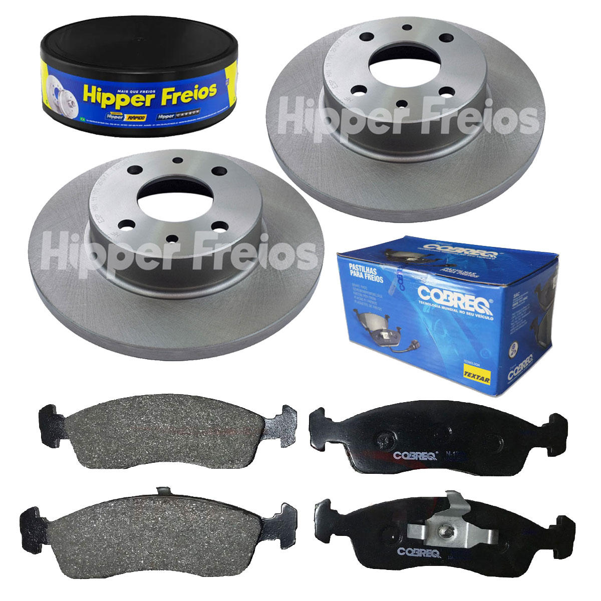 2 Discos Freio + Pastilha Uno 1.3 2017 2018 2019 2020 2021