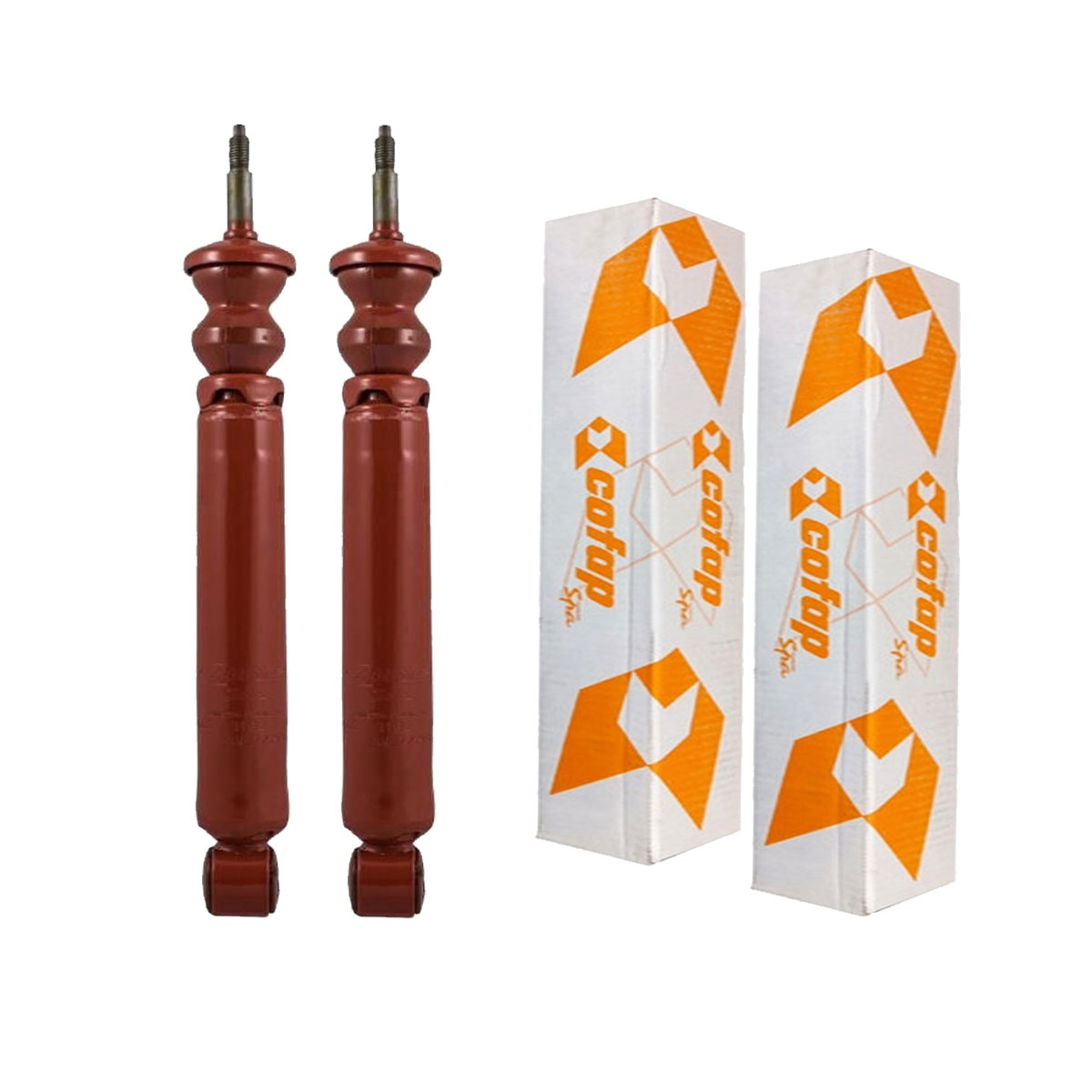 Par Amortecedores Dianteiros Brasilia 1973 1974 1975 1976