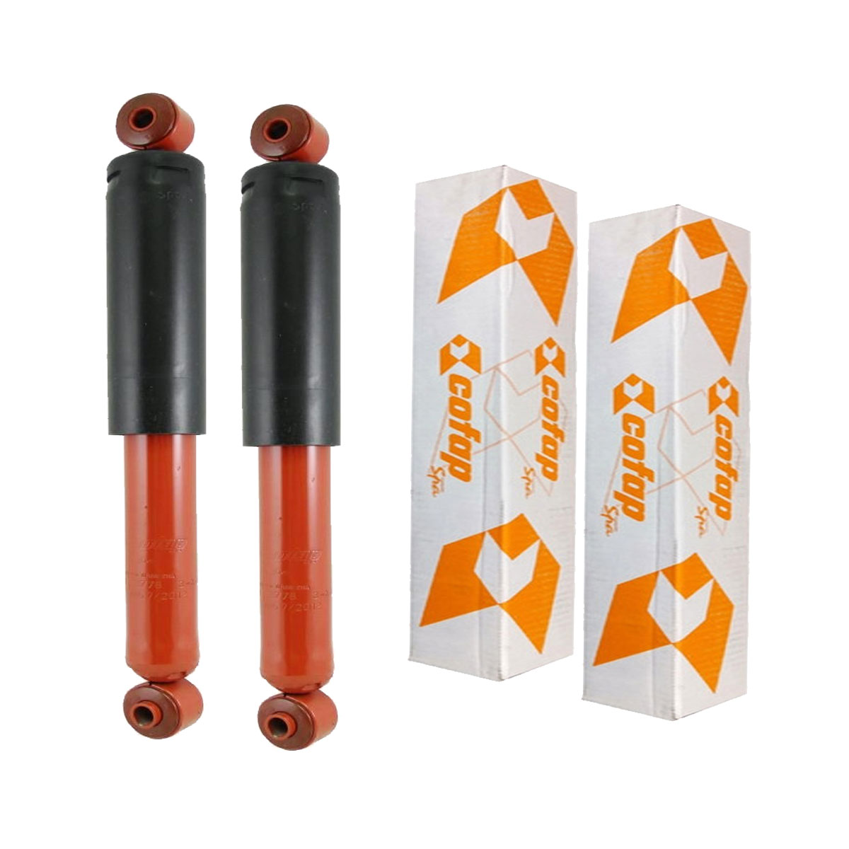 Par Amortecedores Dianteiros Kombi 1957 1958 1959 1960 1961