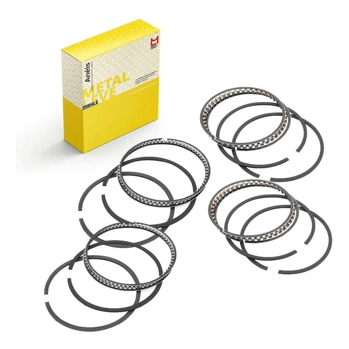 Jogo Anel Motor 050 Corolla 1.8 16v 2003 2004 2005 2006 2007