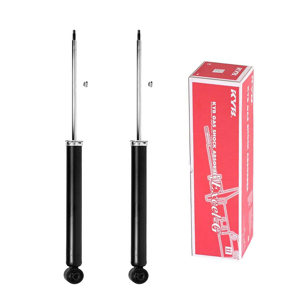 Par Amortecedores Traseiros Fiesta Novo 2006 2007 2008 2009