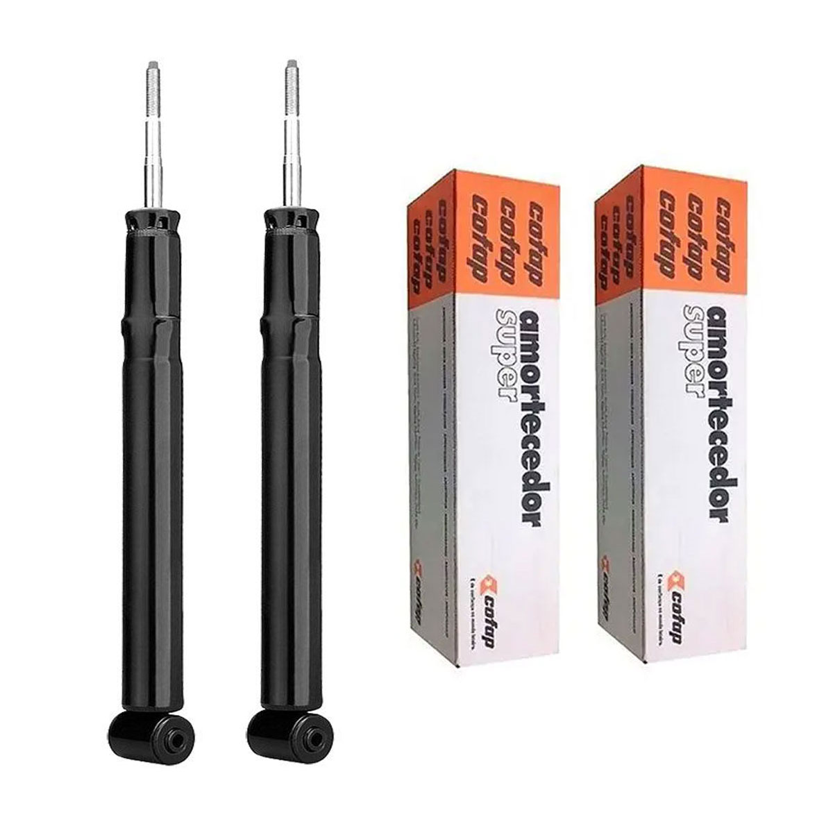 Par Amortecedores Traseiros Golf Glx Gti 1994 1995 1996 1997