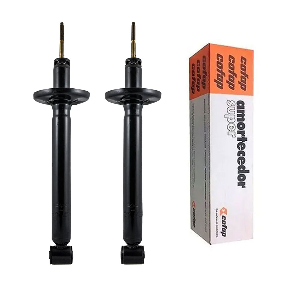 Par Amortecedores Traseiros Golf Gl 1995 1996 1997 1998