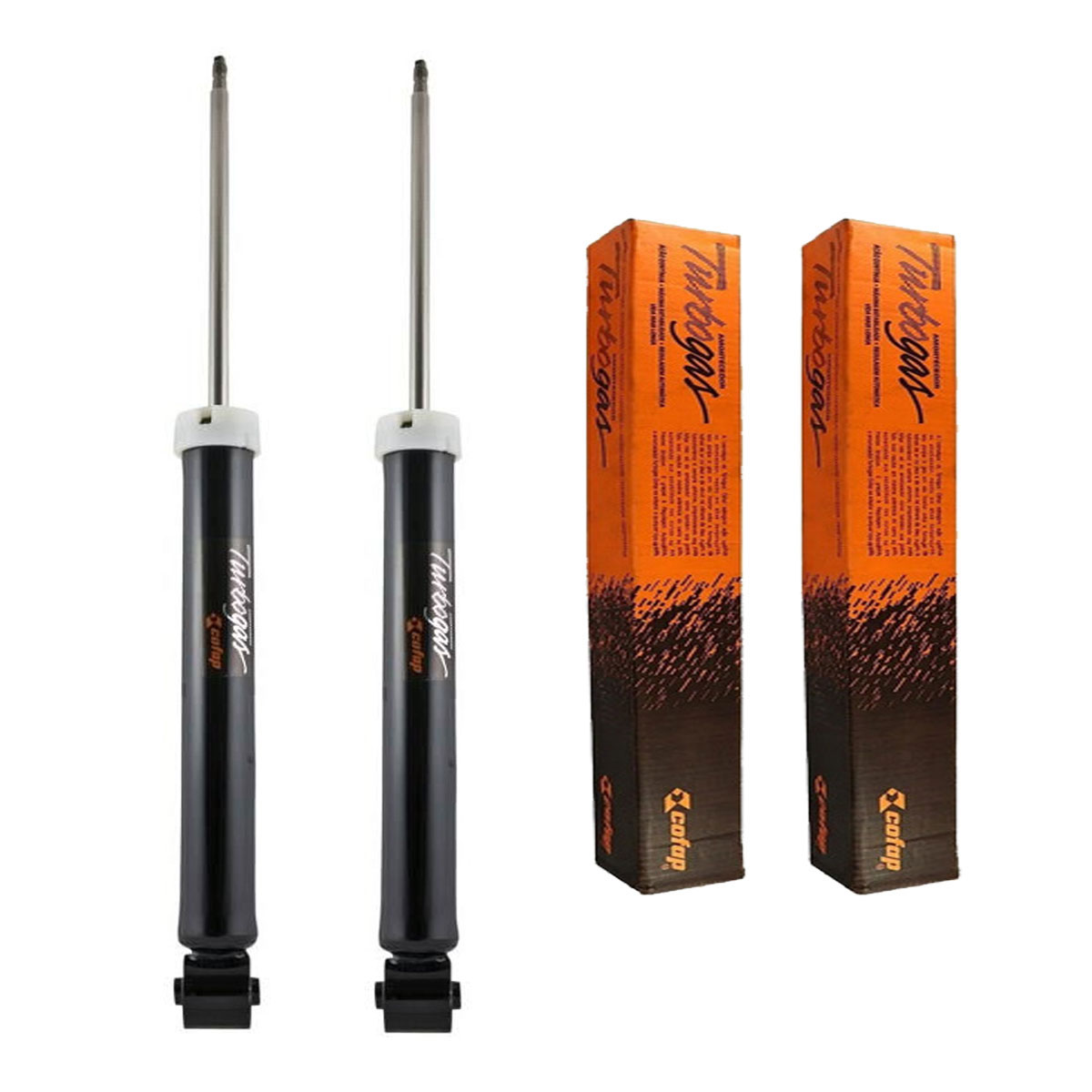 Par Amortecedores Traseiros Saveiro 2014 2015 2016 2017 2018