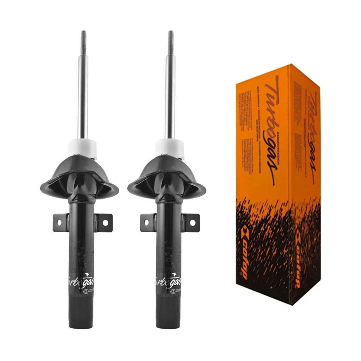 Par Amortecedores Dianteiros Fiesta 1996 1997 1998 1999 2000