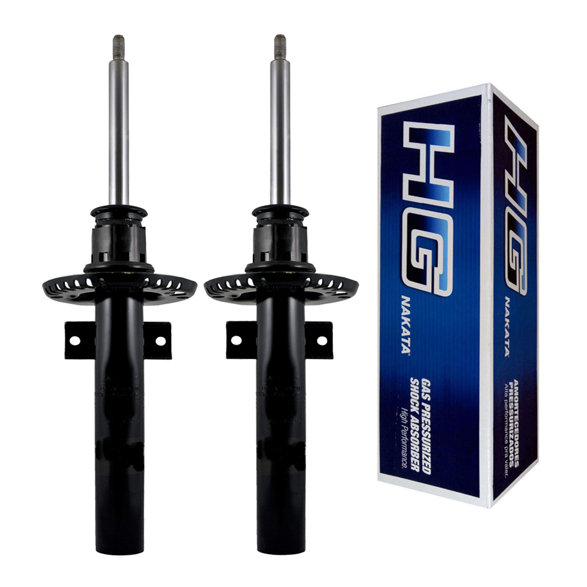 Par Amortecedores Dianteiros Crossfox 2005 2006 2007 2008