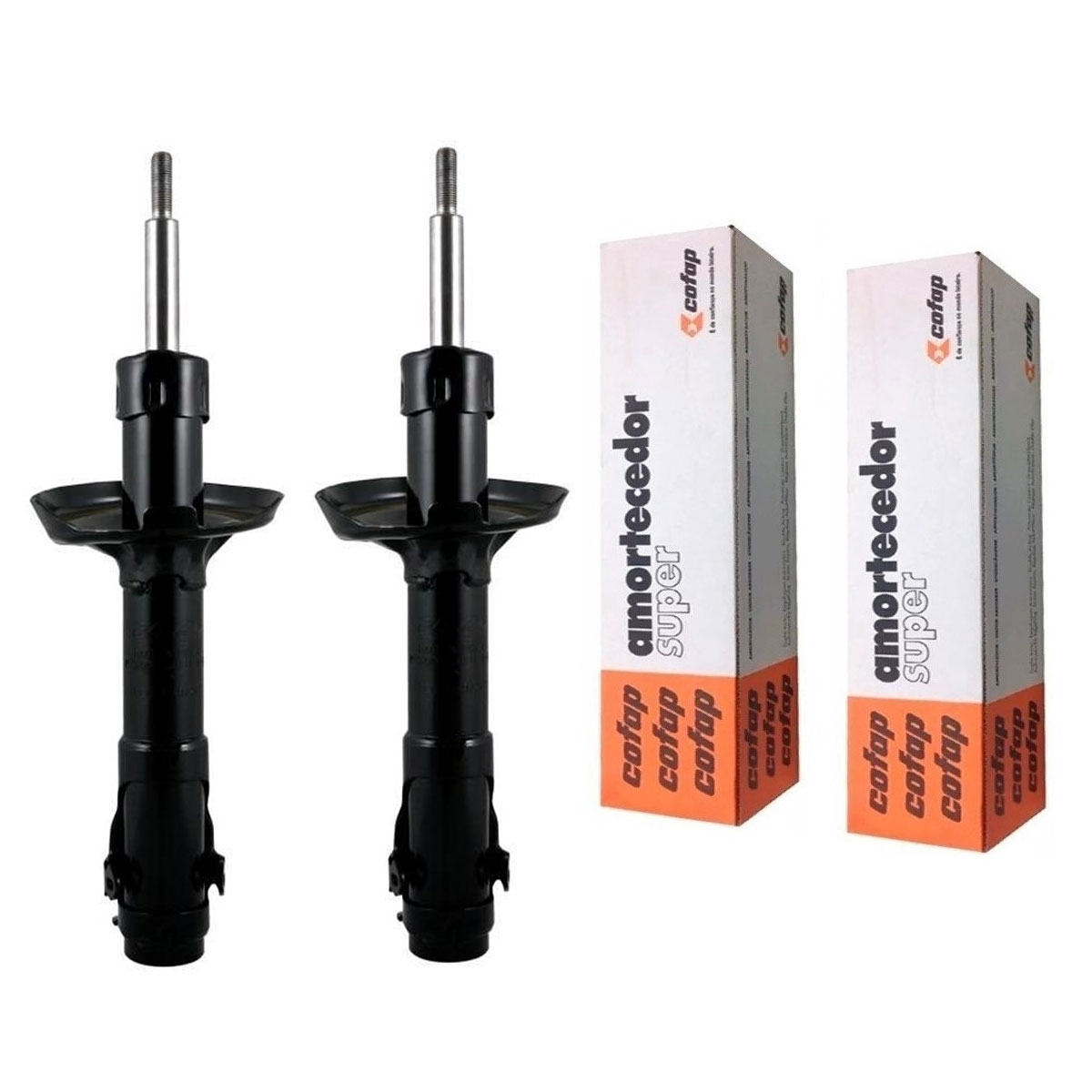 Par Amortecedores Dianteiros Golf Gl Glx Gti 1994 1995 1996