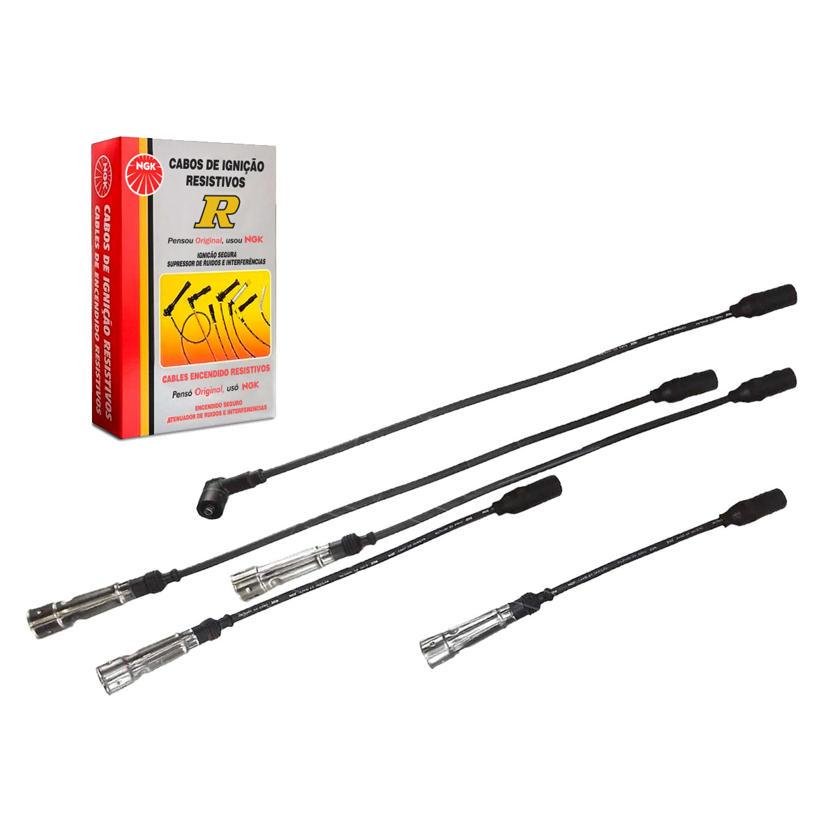 Jogo Cabos de Vela NGK Golf 2.0 GTI GLX 1994 1995 1996 1997